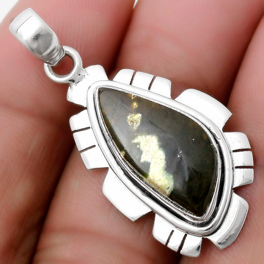 Natural Chrome Chalcedony Pendant P-1179 SDP119984