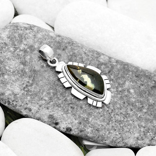 Natural Chrome Chalcedony Pendant P-1179 SDP119984