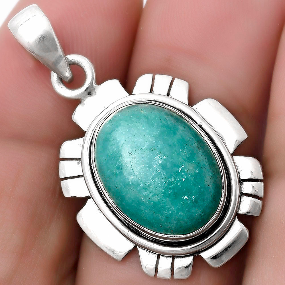 Natural Paraiba Amazonite Pendant P-1179 SDP120003