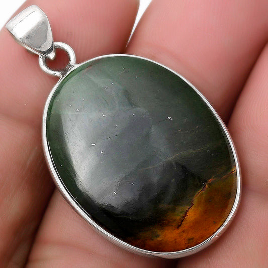 Natural Chrome Chalcedony Pendant P-1001 SDP120100