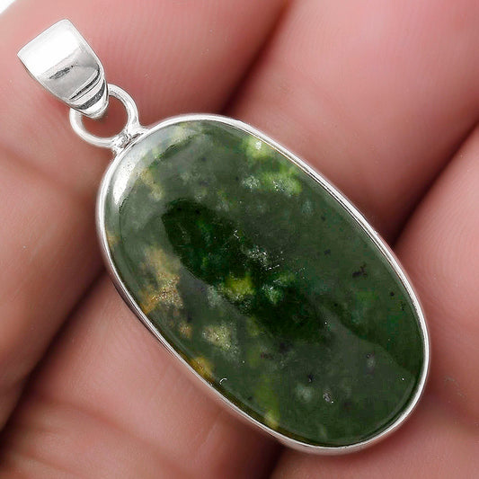 Natural Chrome Chalcedony Pendant P-1001 SDP120199