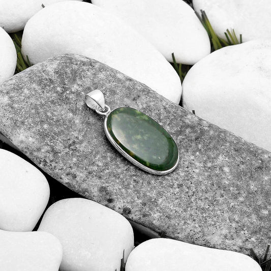Natural Chrome Chalcedony Pendant P-1001 SDP120199