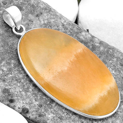 Natural Honey Aragonite Pendant P-1001 SDP120226