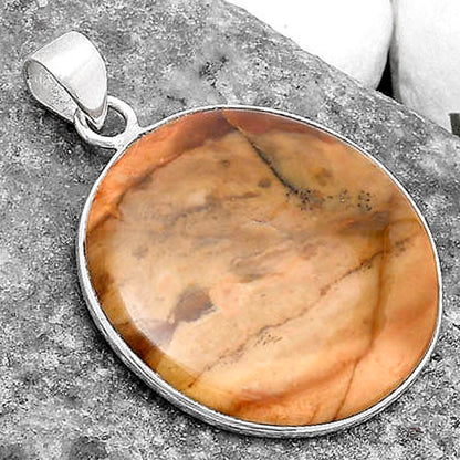 Natural Butterfly Wing Jasper Pendant P-1001 SDP120233