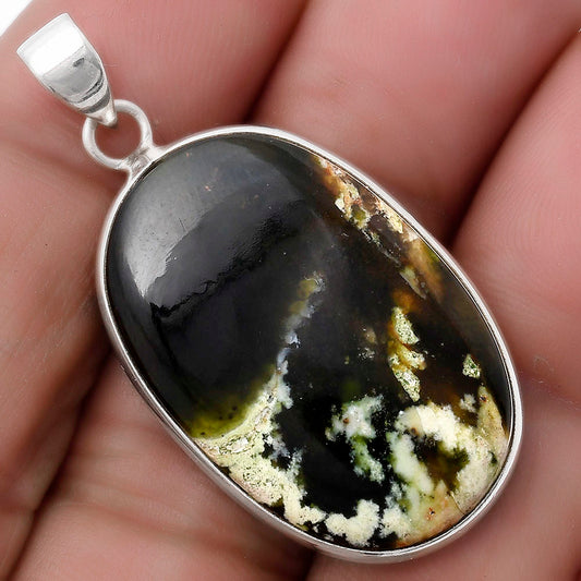 Natural Chrome Chalcedony Pendant P-1001 SDP120262