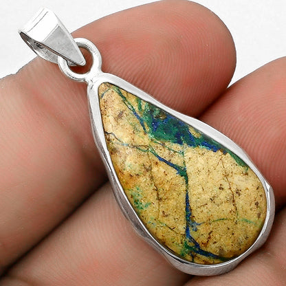 Natural Azurite Pendant P-1110 SDP120459