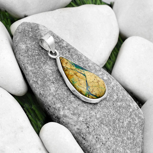 Natural Azurite Pendant P-1110 SDP120459