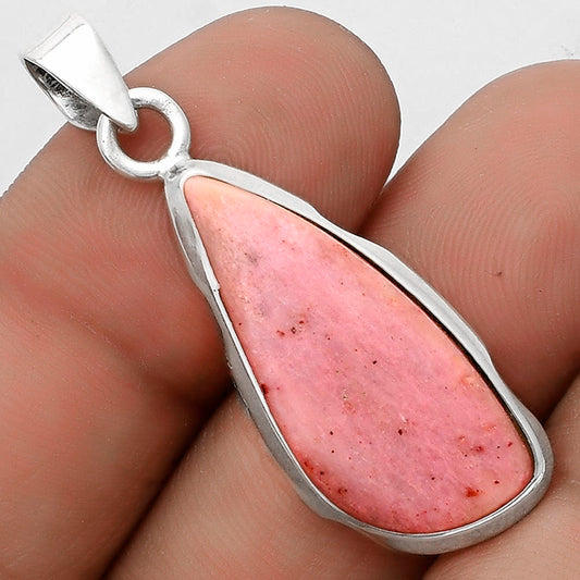 Natural Pink Tulip Quartz Pendant P-1110 SDP120477