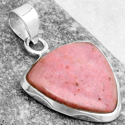 Natural Pink Tulip Quartz Pendant P-1110 SDP120478