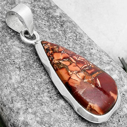 Natural Indian Paint Gemstone Pendant P-1110 SDP120482