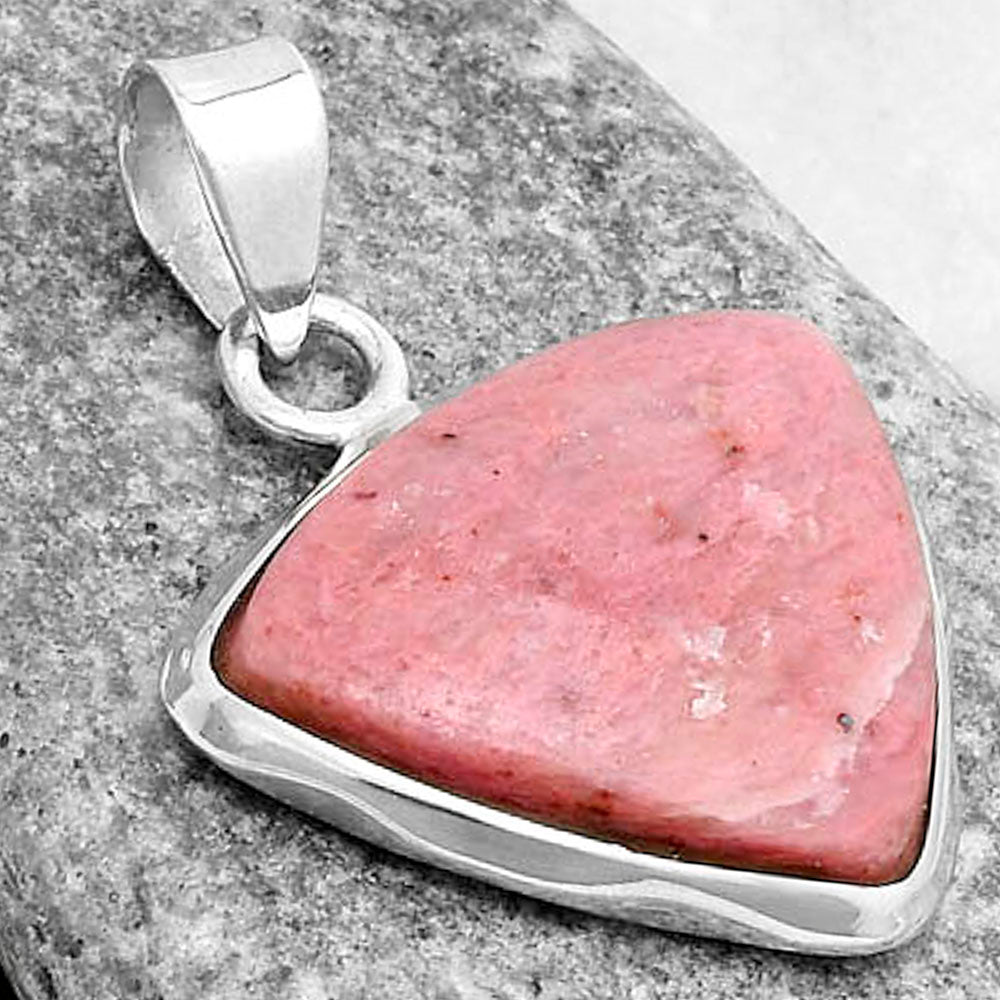 Natural Pink Tulip Quartz Pendant P-1110 SDP120485