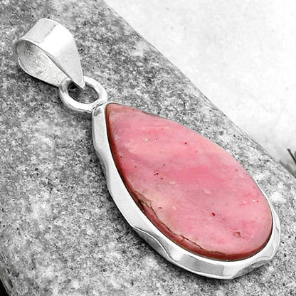 Natural Pink Tulip Quartz Pendant P-1110 SDP120492