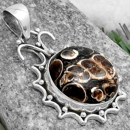 Natural Turtella Jasper - USA Pendant P-1249 SDP120691