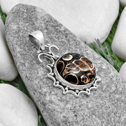 Natural Turtella Jasper - USA Pendant P-1249 SDP120691