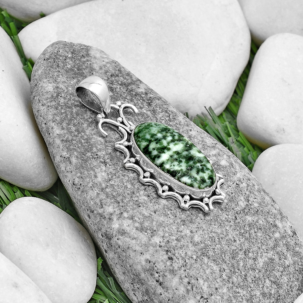 Natural Dioptase Pendant P-1249 SDP120701