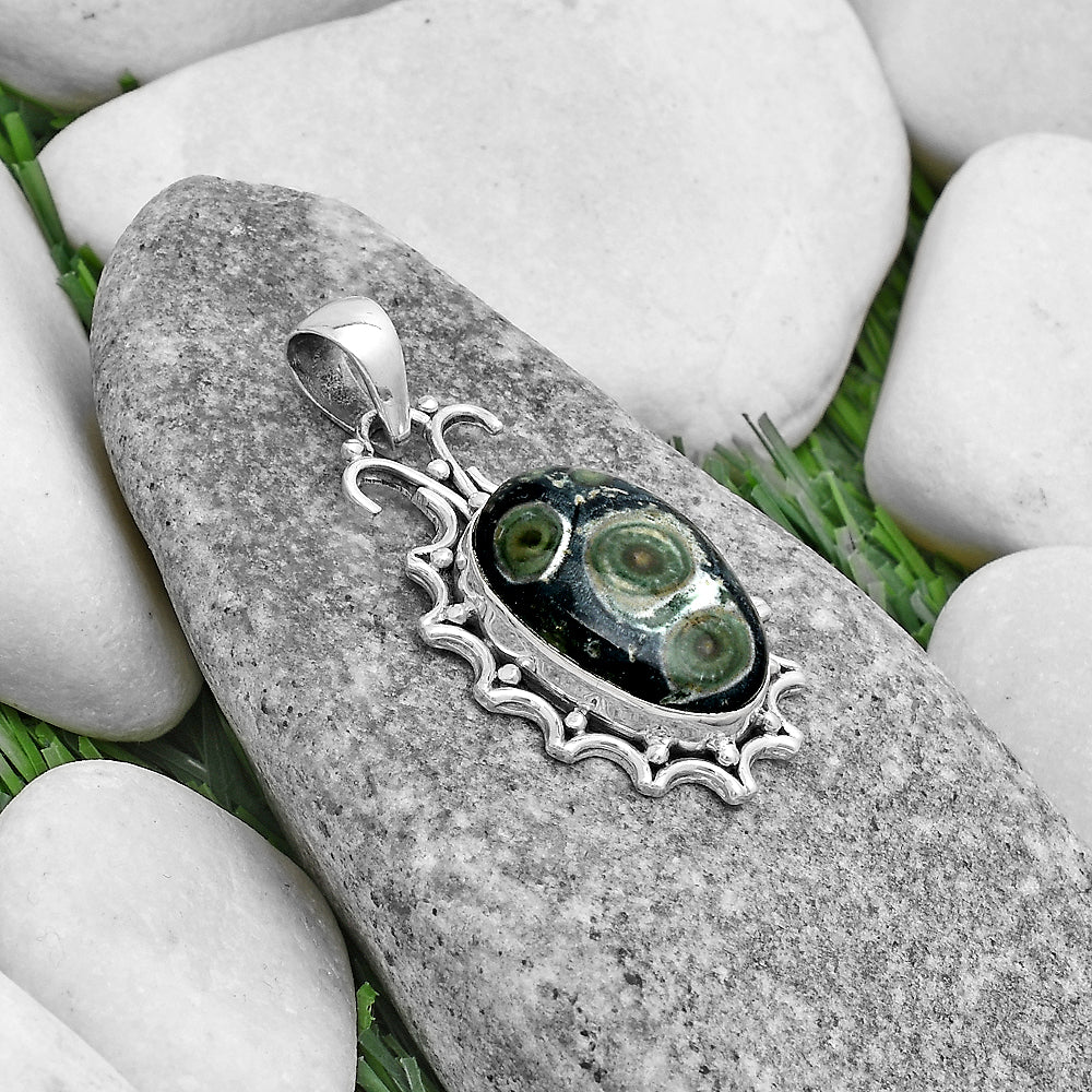 Natural Star Galaxy Jasper Pendant P-1249 SDP120705