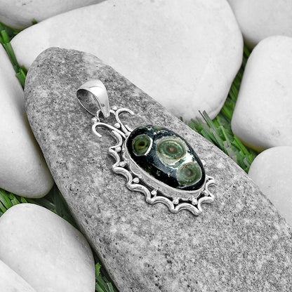 Natural Star Galaxy Jasper Pendant P-1249 SDP120705