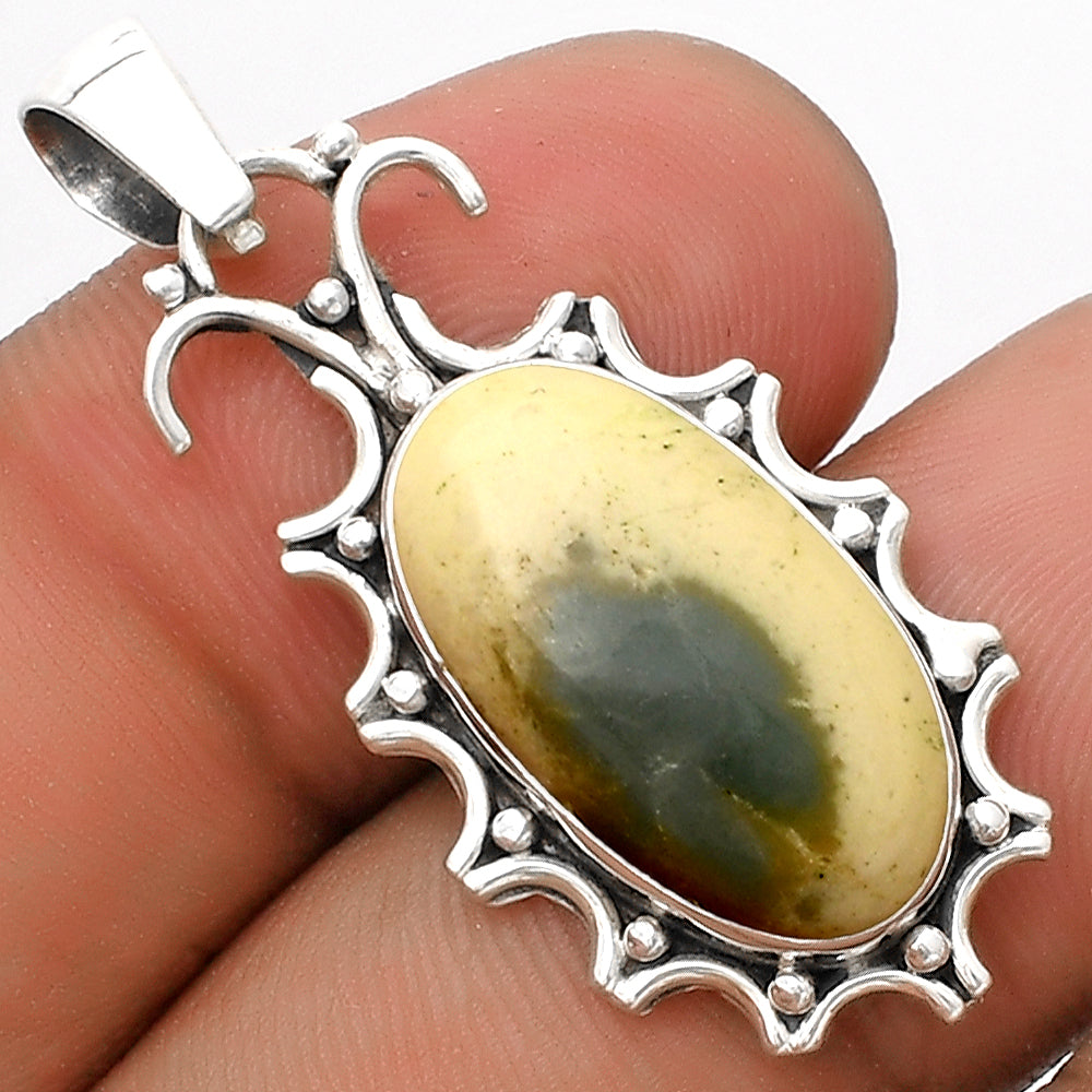 Natural Imperial Jasper - Mexico Pendant P-1249 SDP120708
