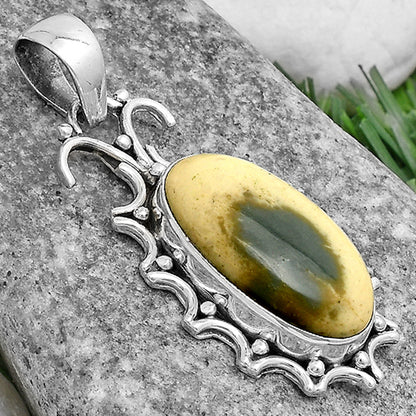Natural Imperial Jasper - Mexico Pendant P-1249 SDP120708