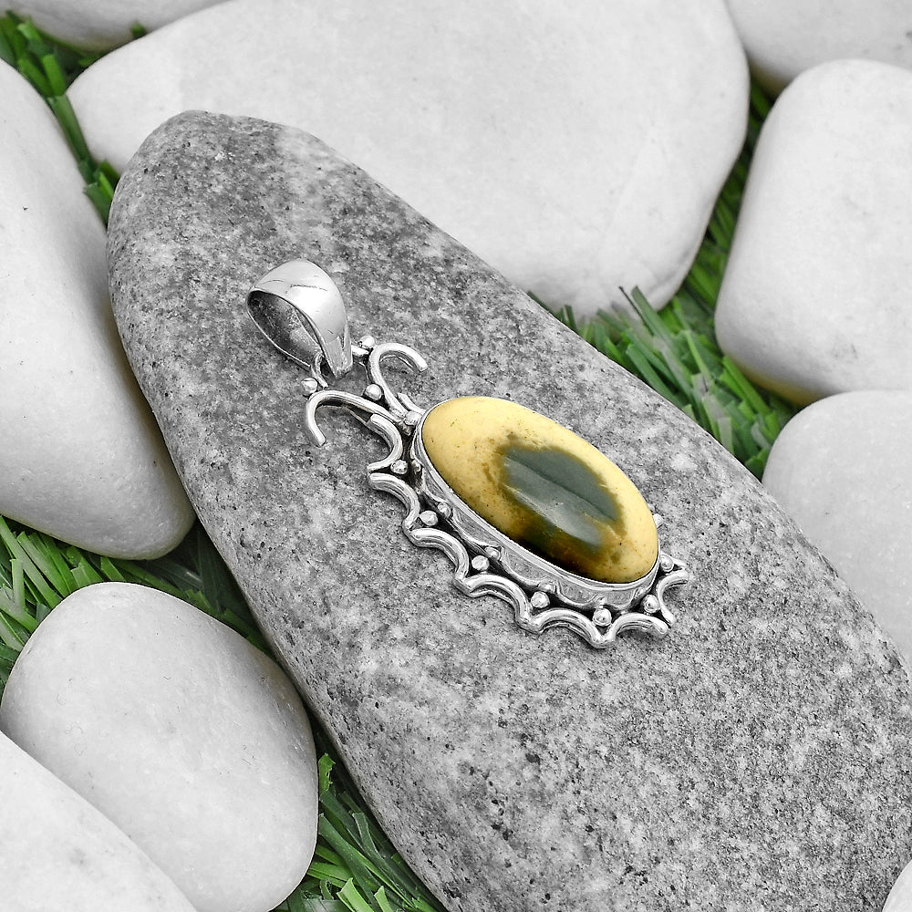 Natural Imperial Jasper - Mexico Pendant P-1249 SDP120708