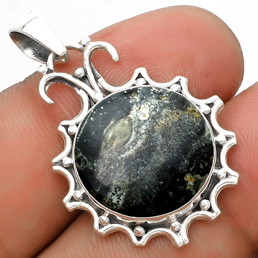 Natural Star Galaxy Jasper Pendant P-1249 SDP120709