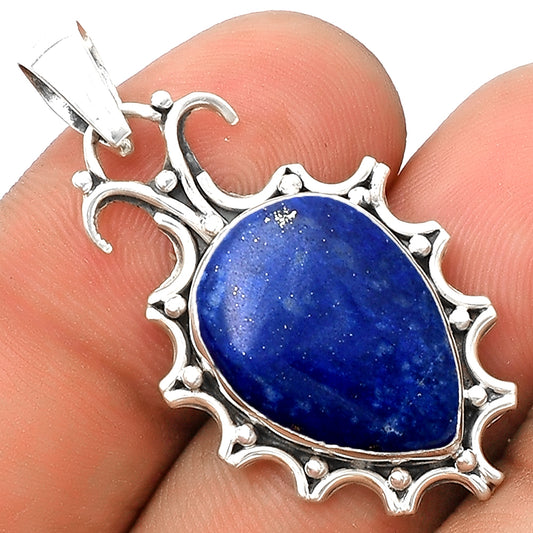 Natural Lapis - Afghanistan Pendant P-1249 SDP120710