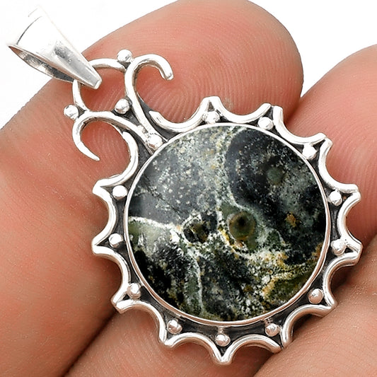 Natural Star Galaxy Jasper Pendant P-1249 SDP120720