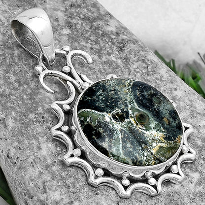 Natural Star Galaxy Jasper Pendant P-1249 SDP120720