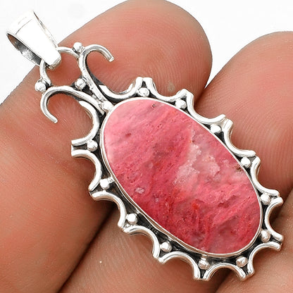 Natural Pink Tulip Quartz Pendant P-1249 SDP120723