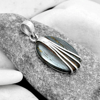 Natural Iron Tiger Eye Pendant P-1302 SDP120986