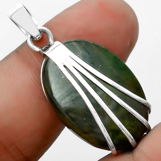 Natural Chrome Chalcedony Pendant P-1302 SDP121008