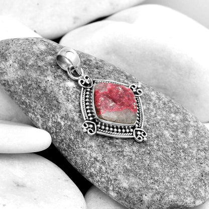 Natural Pink Thulite - Norway Pendant P-1040 SDP121038
