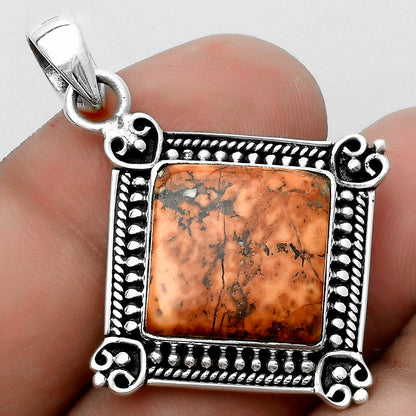 Natural Maligano Jasper - Indonesia Pendant P-1040 SDP121049