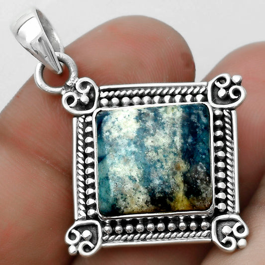 Natural Blue Scheelite - Turkey Pendant P-1040 SDP121055