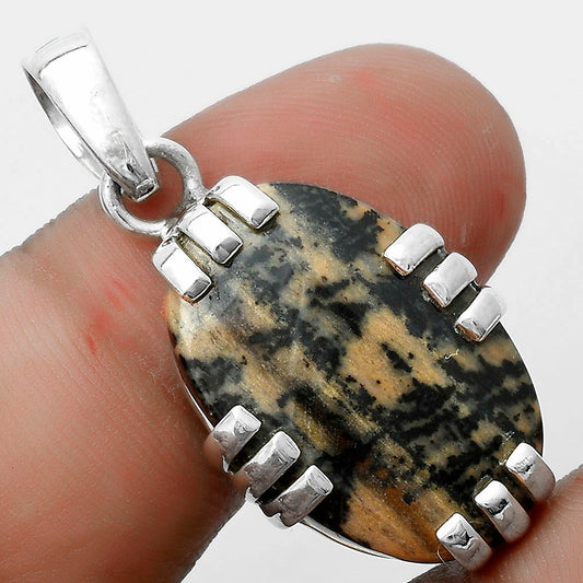 Natural Russian Honey Dendrite Opal Pendant P-1564 SDP121135