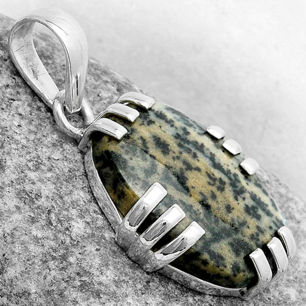 Natural Russian Honey Dendrite Opal Pendant P-1564 SDP121141