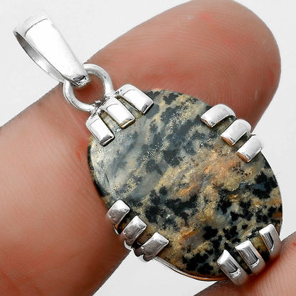 Natural Russian Honey Dendrite Opal Pendant P-1564 SDP121142