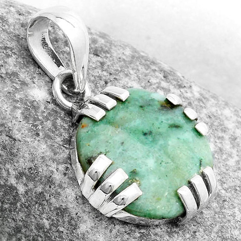 Natural Larsonite Jasper Pendant P-1564 SDP121144