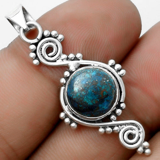 Natural Shattuckite - USA Pendant P-1663 SDP121229