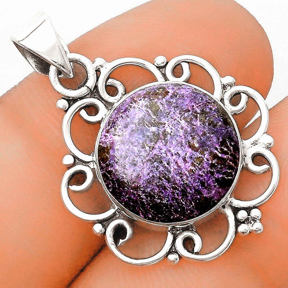 Natural Purpurite - South Africa Pendant P-1699 SDP121240