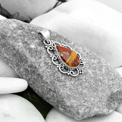 Natural Noreena Jasper Pendant P-1699 SDP121267