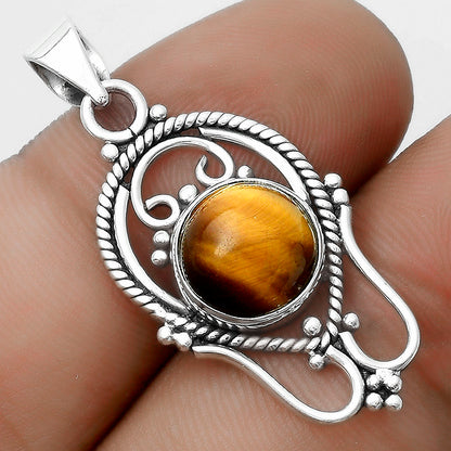 Natural Tiger Eye - Africa Pendant P-1681 SDP121289