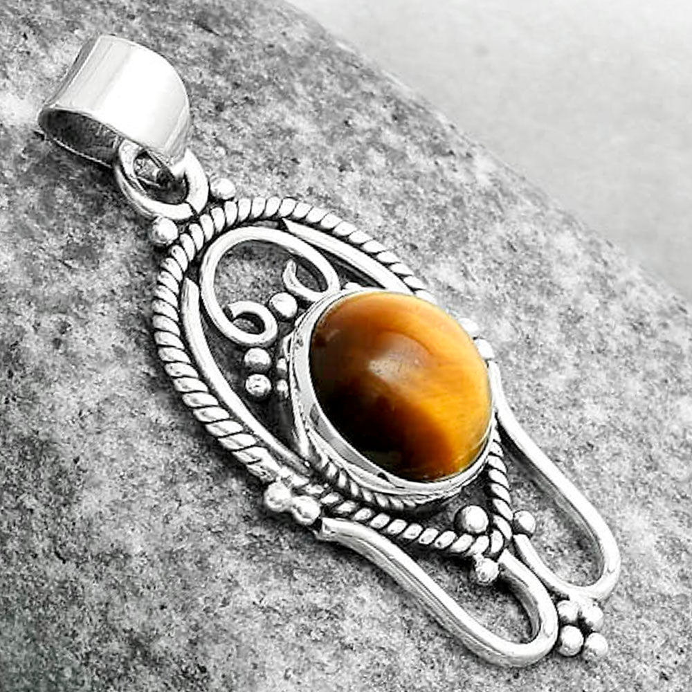 Natural Tiger Eye - Africa Pendant P-1681 SDP121289