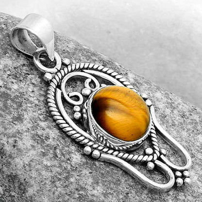 Natural Tiger Eye - Africa Pendant P-1681 SDP121296