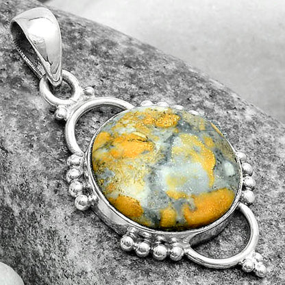 Natural Maligano Jasper - Indonesia Pendant P-1639 SDP121369