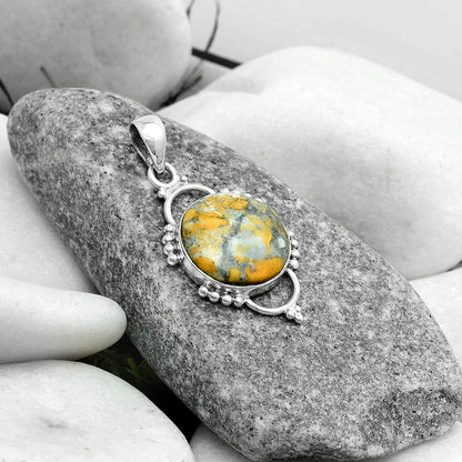 Natural Maligano Jasper - Indonesia Pendant P-1639 SDP121369