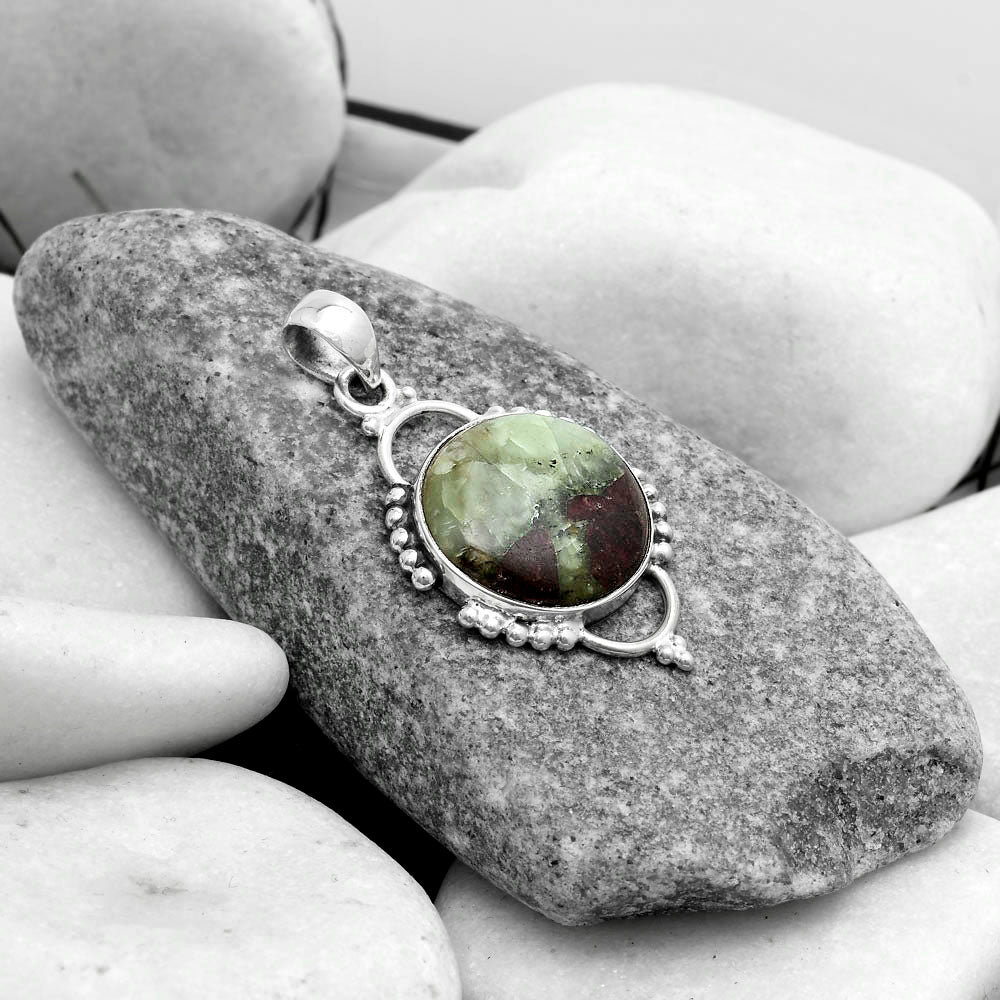 Natural Russian Eudialyte Pendant P-1639 SDP121377