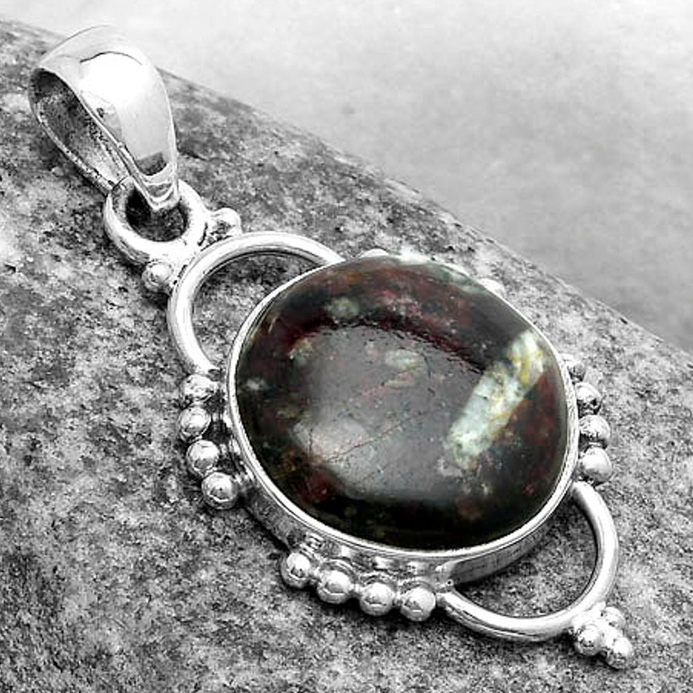 Natural Russian Eudialyte Pendant P-1639 SDP121386