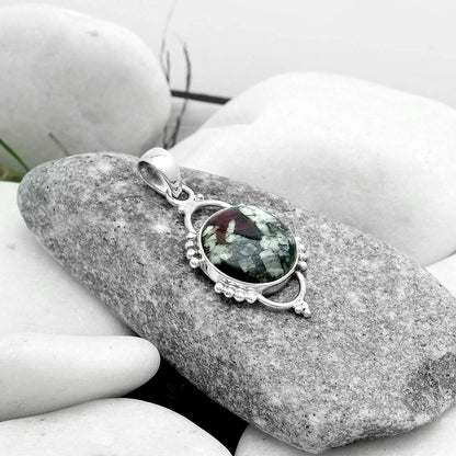 Natural Russian Eudialyte Pendant P-1639 SDP121401