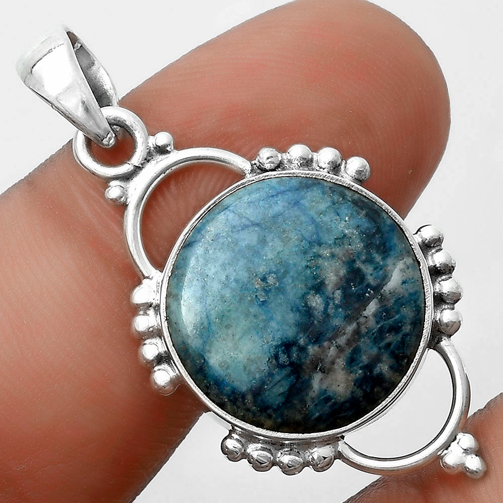 Natural Blue Scheelite - Turkey Pendant P-1639 SDP121404